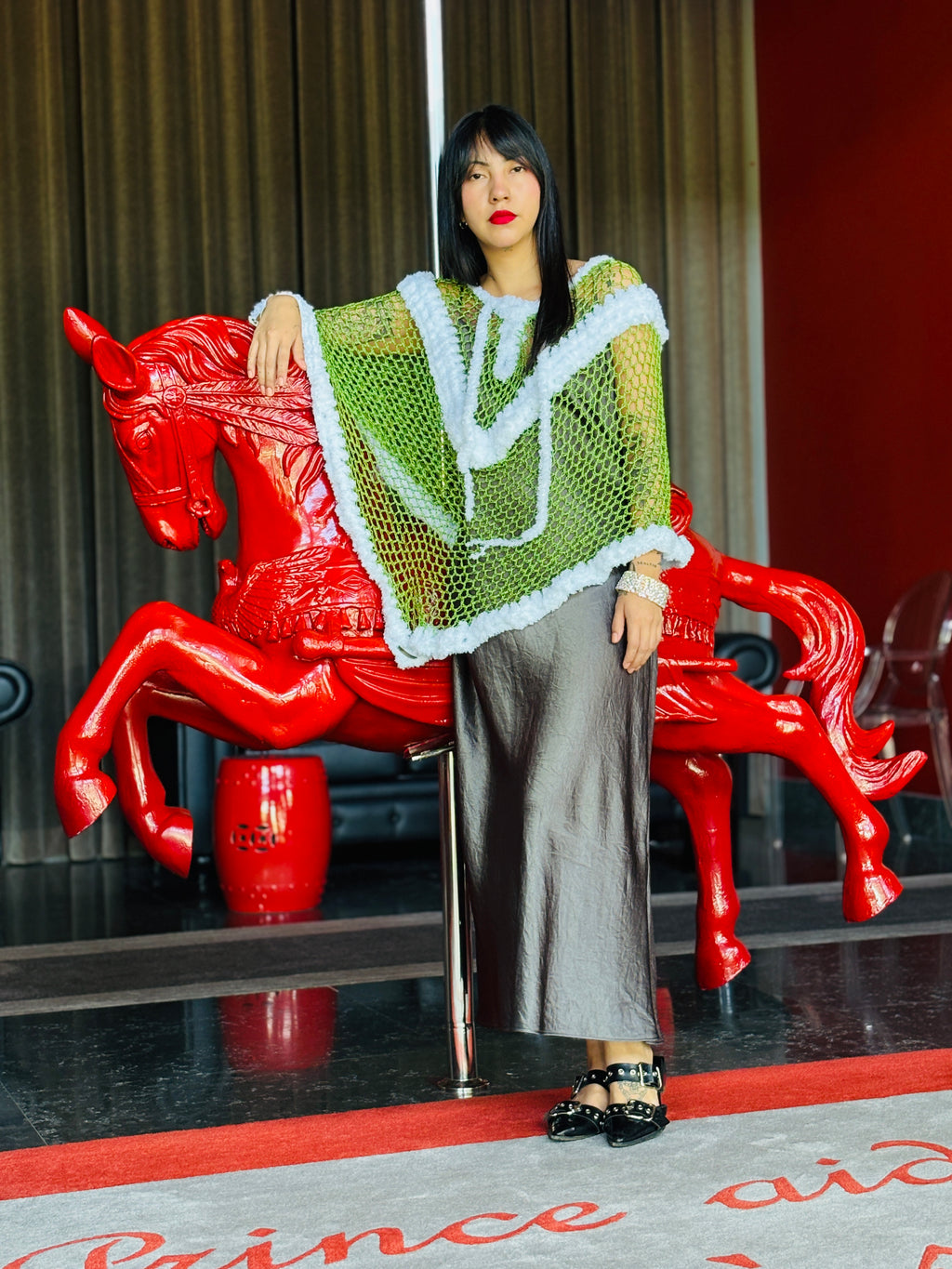 Santa Claus Poncho